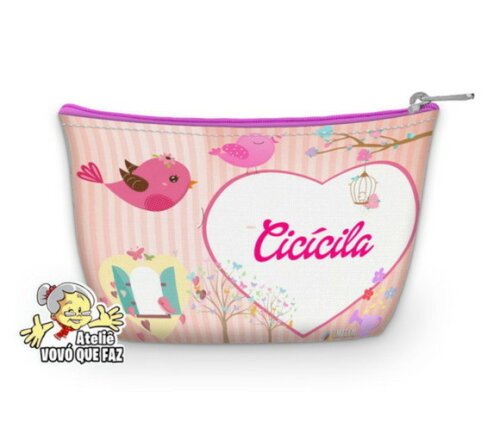 Necessaire Personalizada Jardim Encantado