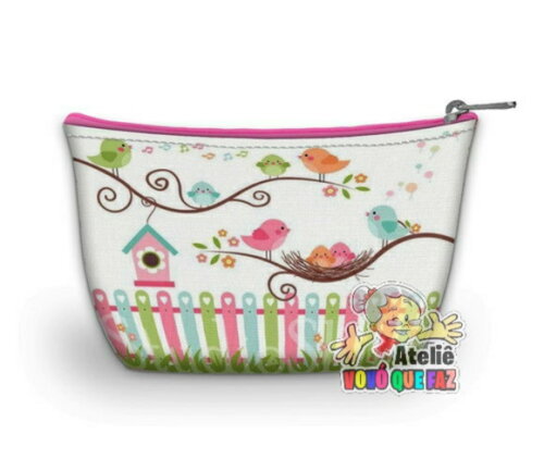 Necessaire Personalizada Jardim Encantado