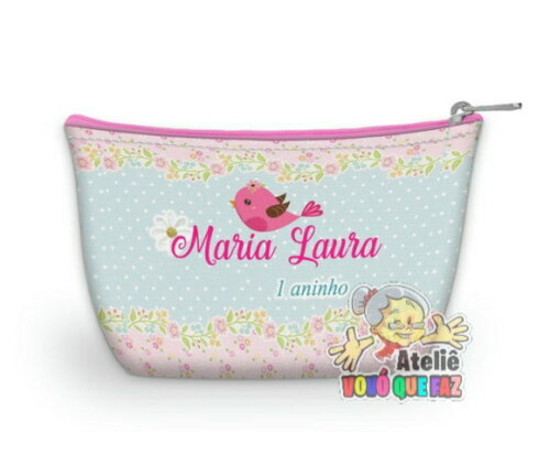 Necessaire Personalizada Jardim Encantado