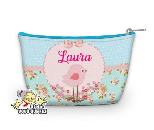 Necessaire Personalizada Jardim Encantado