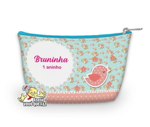 Necessaire Personalizada Jardim Encantado
