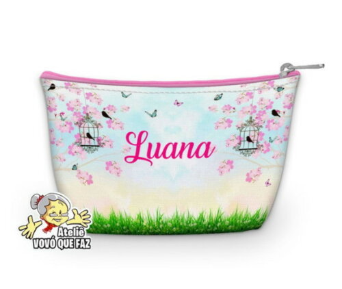 Necessaire Personalizada Jardim Encantado