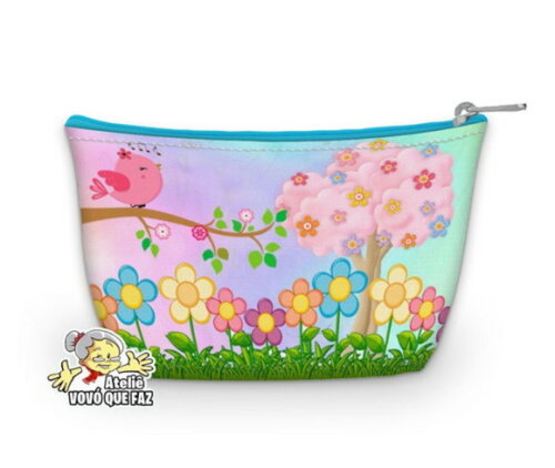 Necessaire Personalizada Jardim Encantado