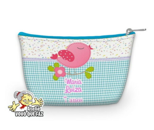 Necessaire Personalizada Jardim Encantado