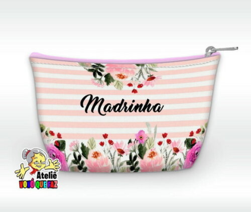 Necessaire Personalizada Madrinha Casamento ( Faço Outros )