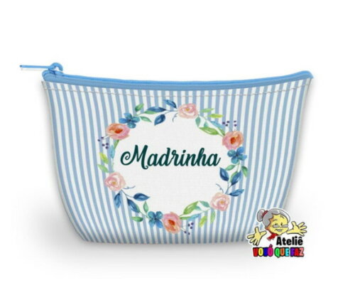 Necessaire Personalizada Madrinha Casamento ( Faço Outros )