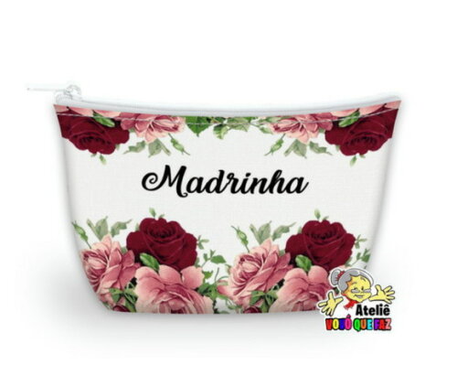 Necessaire Personalizada Madrinha Casamento ( Faço Outros )