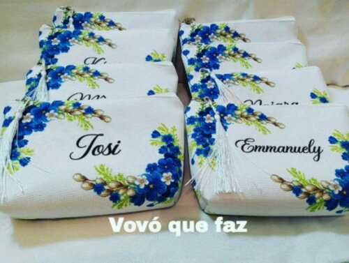 Necessaire Personalizada Madrinha Franja ( Faço Outros )