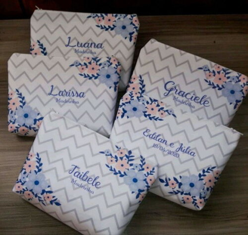Necessaire Personalizada Madrinha Casamento ( Faço Outros )