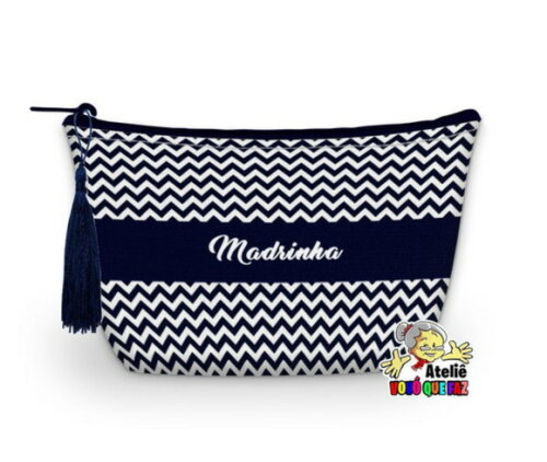 Necessaire Personalizada Madrinha Franja ( Faço Outros )