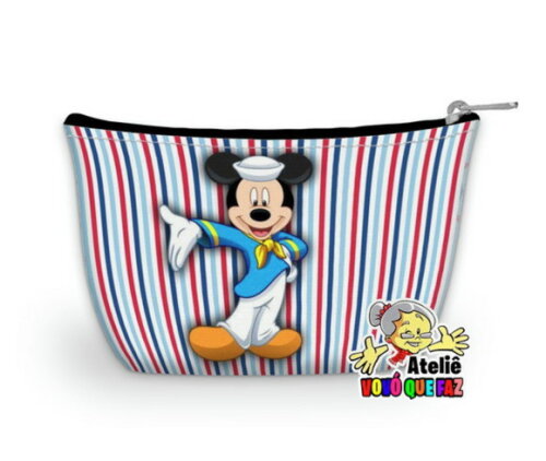 Necessaire Personalizada Mickey Mouse