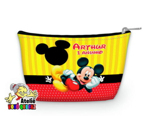 Necessaire Personalizada Mickey Mouse