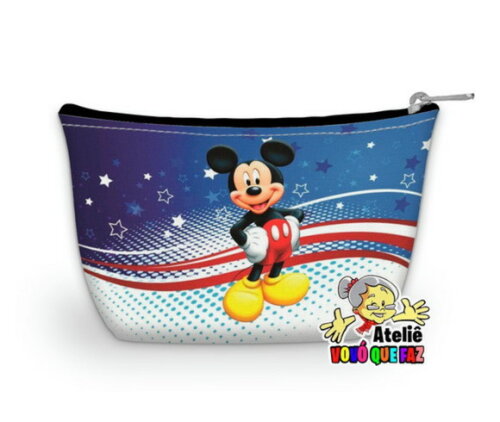 Necessaire Personalizada Mickey Mouse
