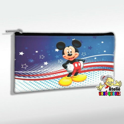 Necessaire Personalizada Mickey Mouse Slim
