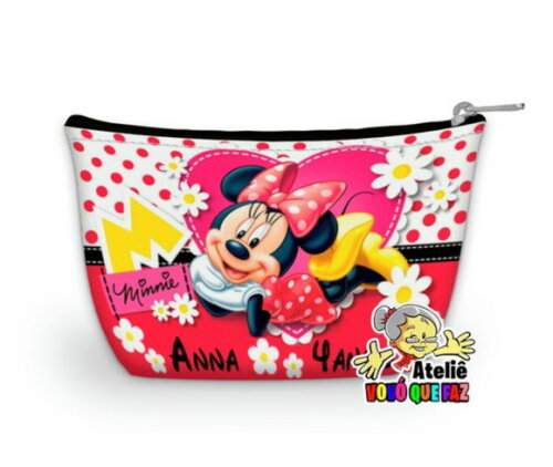 Necessaire Personalizada Minnie Mouse