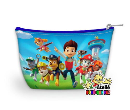 Necessaire Personalizada Patrulha Canina