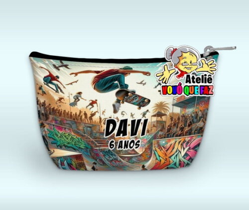 Necessaire Personalizada Skate