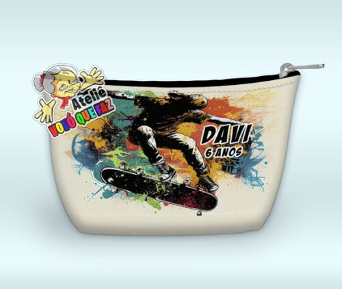 Necessaire Personalizada Skate
