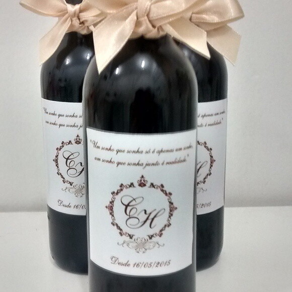Adesivo mini vinho