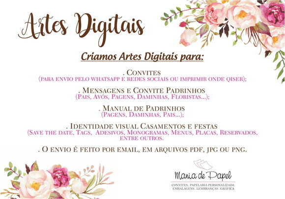 Artes Digitais Personalizada