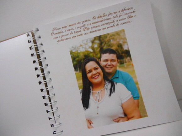 Caderno Mensagens Casamento