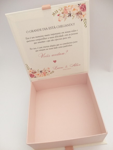 Caixa Cartonagem - Tamanho 15x15x05 cm
