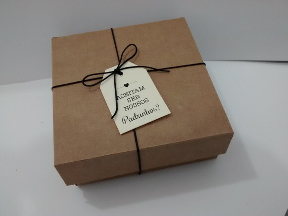 Caixa Kraft 30x30x10 cm