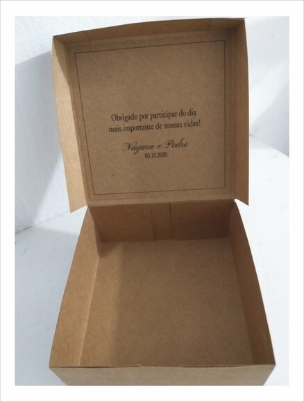 Caixas Personalizadas em Papel Kraft