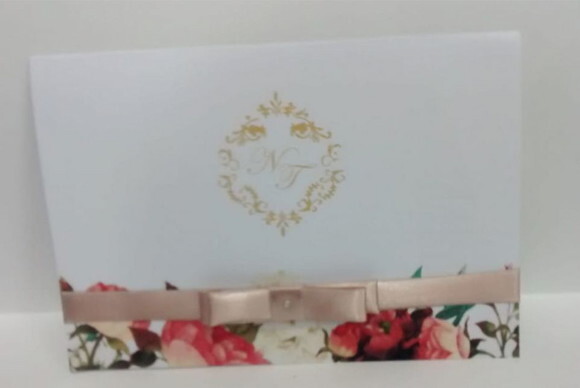Convite Casamento Marsala
