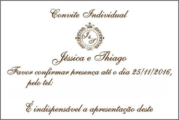 Convite Individual - Arte Digital