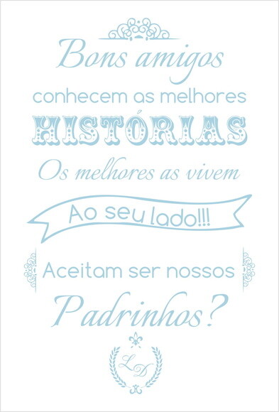 Convite Padrinhos Casamento 02