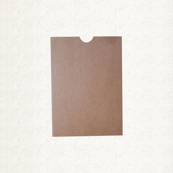 Envelope Kraft - Modelo Luva - Tam.: 10,2 x 15,2 cm