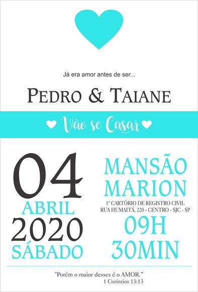 Impressão de Manual e Convite de Casamento