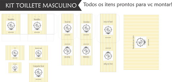 Kit Toillete Masculino