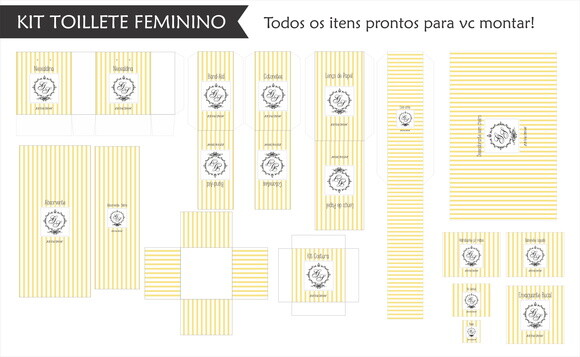 Kit Toillete Feminino