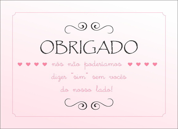 Mensagem Padrinhos