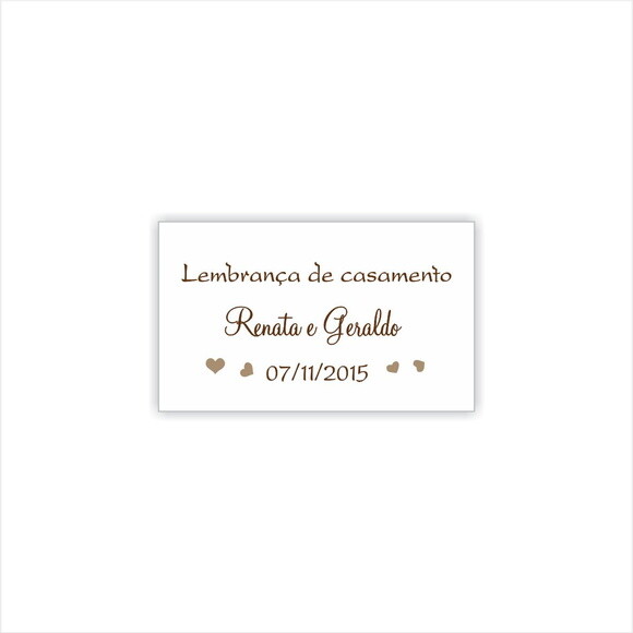 Tag Agradecimento Casamento 1
