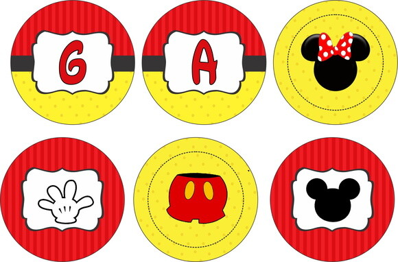 Toppers para Cupcake