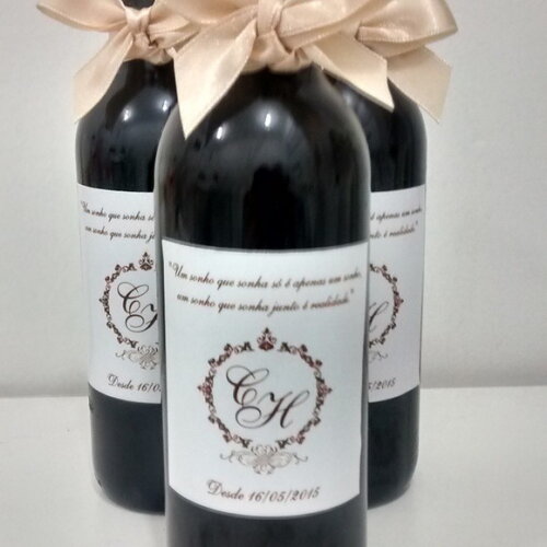 Adesivo mini vinho