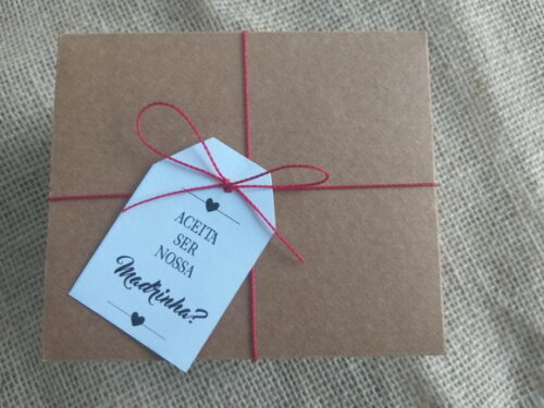 Caixa em papel kraft para 1 caneca