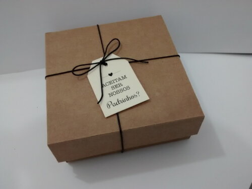 Caixa Kraft 30x30x10 cm