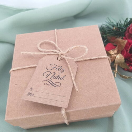 Caixa para lembrancinha de natal