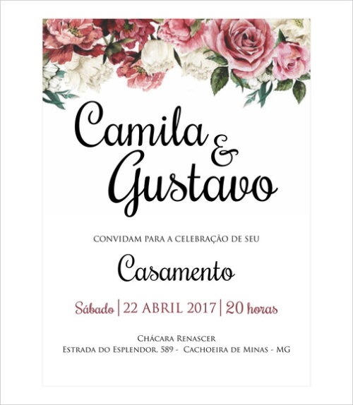 Convite Casamento Express 09