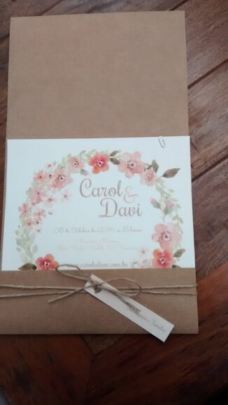 Convite de Casamento Ch02