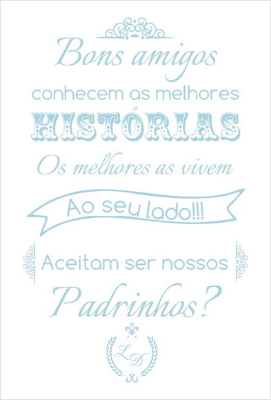 Convite Padrinhos Casamento 02