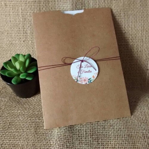 Convite para Casamento Floral Marsala