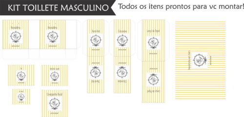 Kit Toillete Masculino