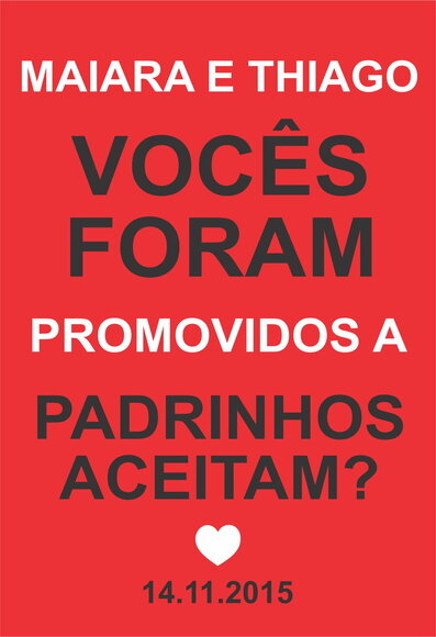Plaquinhas Divertidas Padrinhos