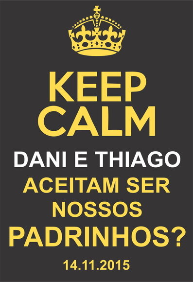 Plaquinhas Divertidas Padrinhos