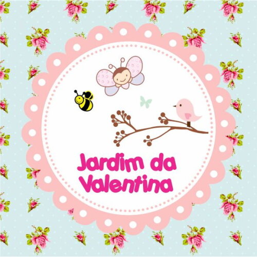 Rótulo Adesivo Jardim